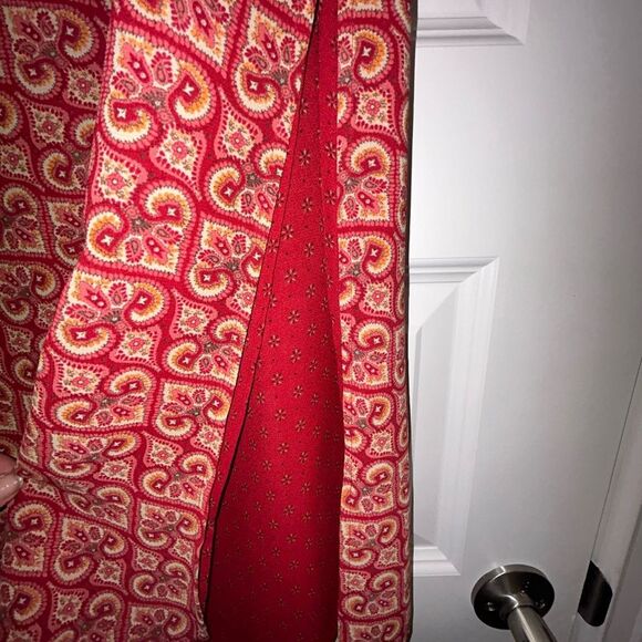 New, Emma James Antique Passage Career Reversible Maxi Skirt - Picture 2 of 8